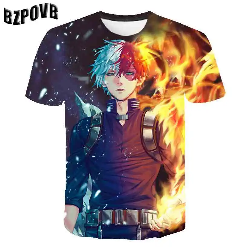 2019 summer new men's Tops T-shirt my hero college series 3D printing T-shirt casual breathable men's fashion Tops Tee
2019 summer new men's Tops T-shirt my hero college series 3D printing T-shirt casual breathable men's fashion Tops Tee