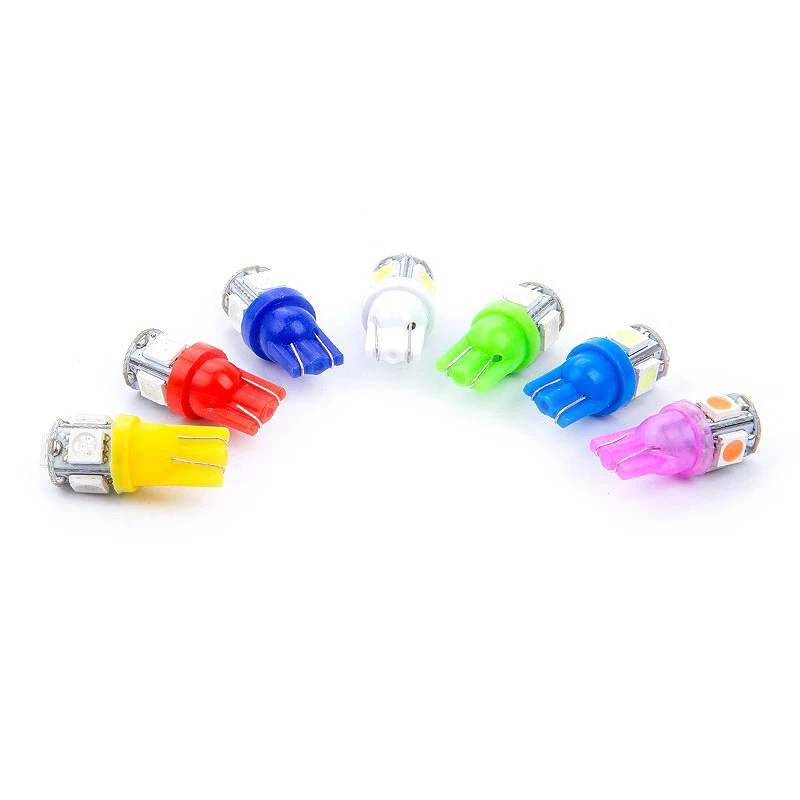 1pcs Auto T10 5 LED 1W 5050 W5W Wedge Door Parking Bulb Light Car 5W5 LED Dome Festoon C5W C10W License Plate Light car-styling
1pcs Auto T10 5 LED 1W 5050 W5W Wedge Door Parking Bulb Light Car 5W5 LED Dome Festoon C5W C10W License Plate Light car-styling