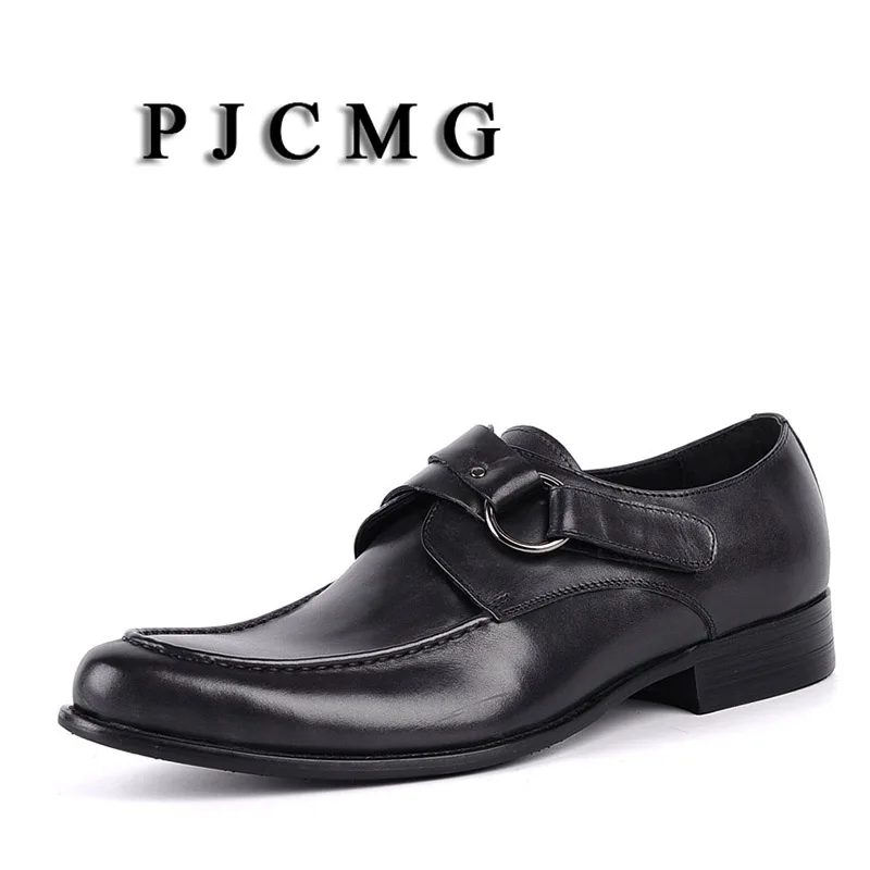 PJCMG New Fashion Comfortable Black/Brown Genuine Leather Buckle Strap Pointed Toe Flat Man Casual Classic Gentleman Shoes
PJCMG New Fashion Comfortable Black/Brown Genuine Leather Buckle Strap Pointed Toe Flat Man Casual Classic Gentleman Shoes