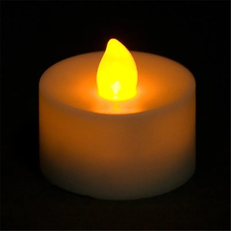 12pcs Super Quality Amber LED Tea Light Battery Operated Flickering Flameless LED Candle For Wedding Party Holidays Decor
12pcs Super Quality Amber LED Tea Light Battery Operated Flickering Flameless LED Candle For Wedding Party Holidays Decor
