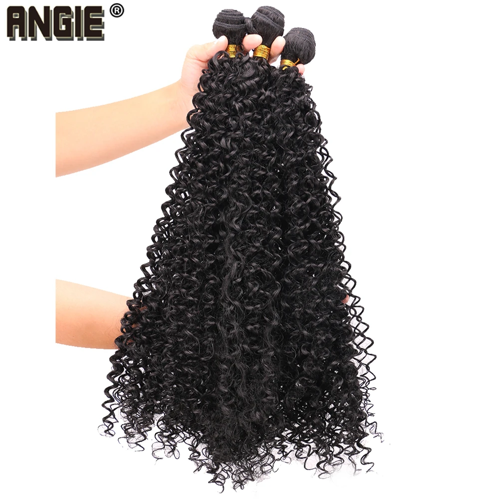 Black Color high temperature Synthetic Hair Extensions Afro Kinky Curly Hair Bundles 16-30 inch Long curly hair Weaving
Black Color high temperature Synthetic Hair Extensions Afro Kinky Curly Hair Bundles 16-30 inch Long curly hair Weaving