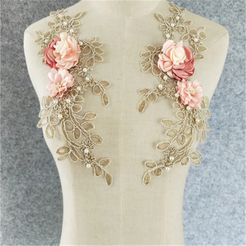Fine Lace Fabric Trim Sew On Dress Clothing Applique Motif Blouse Sewing on embroidered DIY Craft Neckline Collar Costume Decor
Fine Lace Fabric Trim Sew On Dress Clothing Applique Motif Blouse Sewing on embroidered DIY Craft Neckline Collar Costume Decor