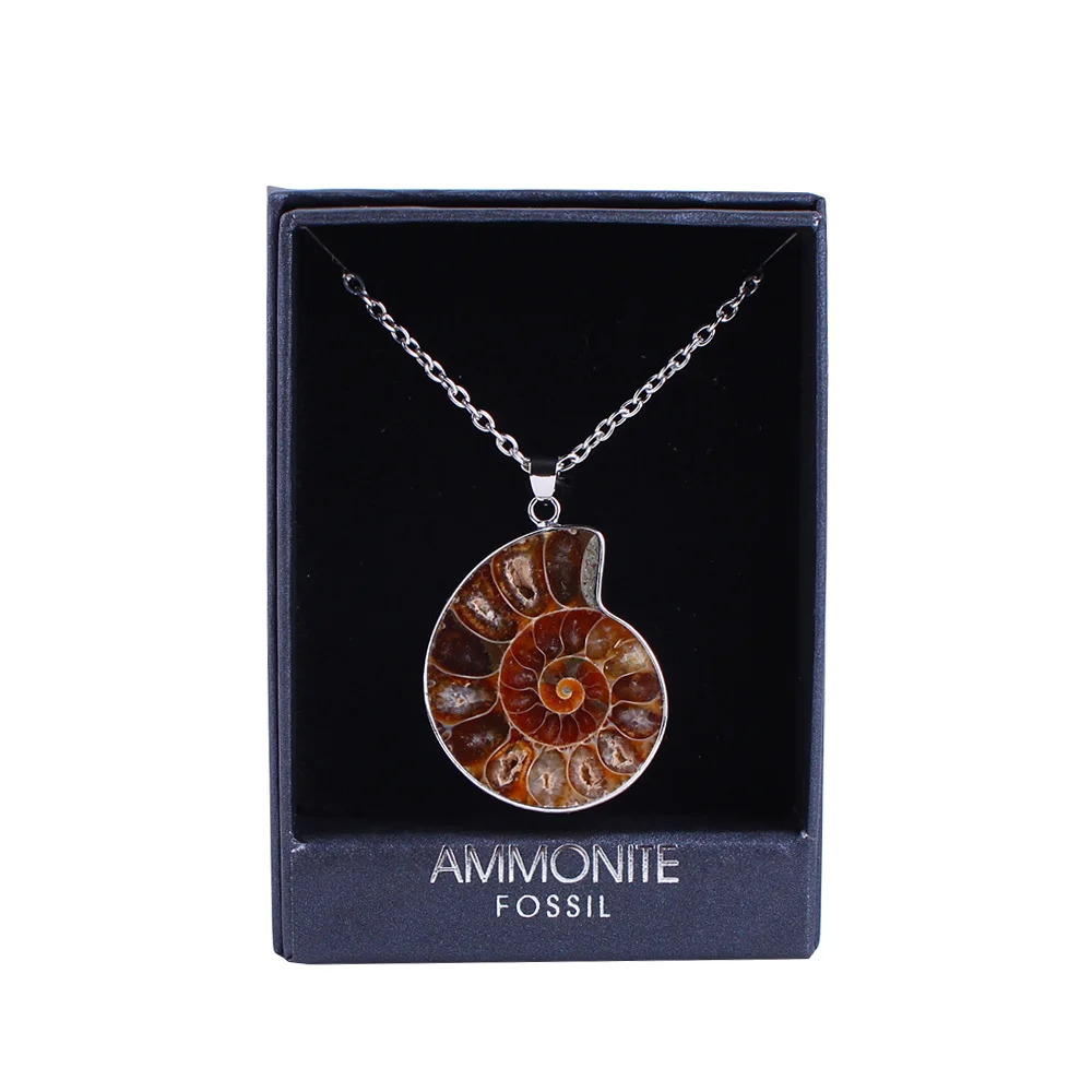 1pc Natural Stone Fossils Necklaces Seashell Snail Pendants Necklace Ocean Conch Animal Necklaces Men Women Jewelry Gift
1pc Natural Stone Fossils Necklaces Seashell Snail Pendants Necklace Ocean Conch Animal Necklaces Men Women Jewelry Gift