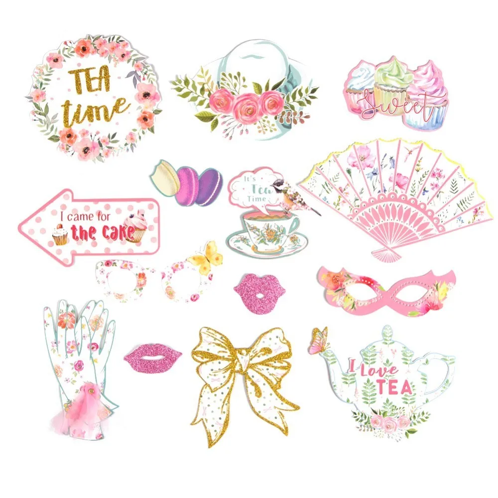 Tea Party Decorations Birthday Girl Party Supplies DIY Photo Booth Props Baby Shower Bridal Shower Marriage Wedding Party Favors
Tea Party Decorations Birthday Girl Party Supplies DIY Photo Booth Props Baby Shower Bridal Shower Marriage Wedding Party Favors