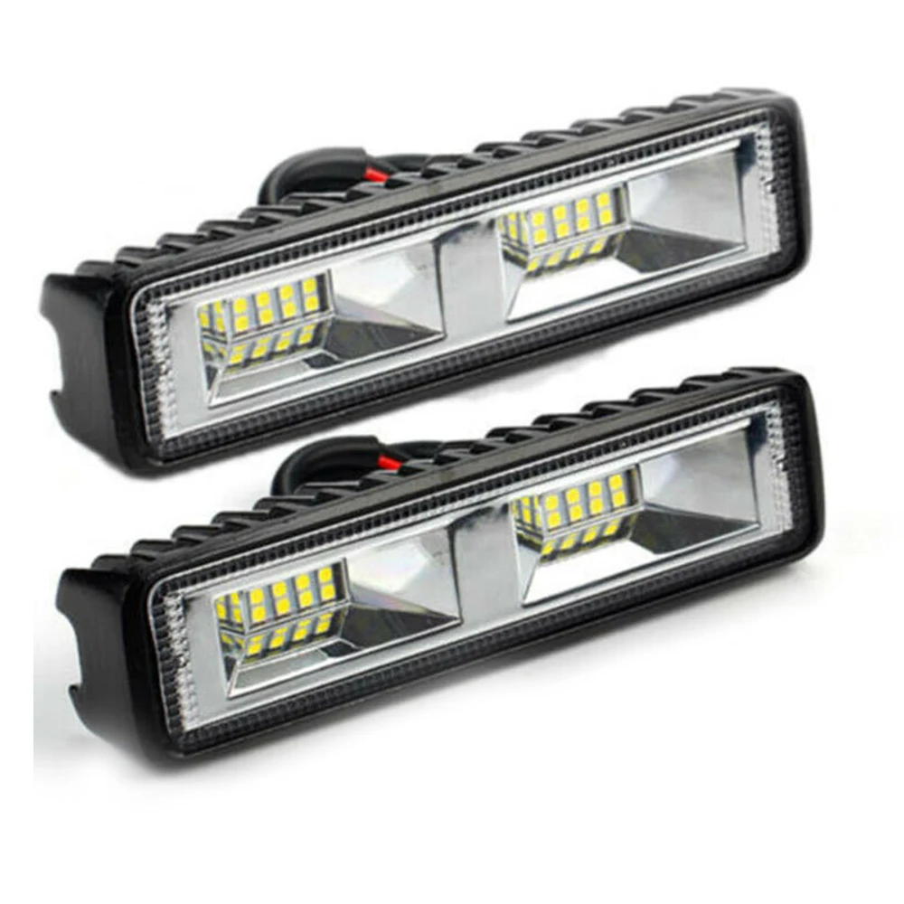 2PCS Bar LED Work Light For Driving Offroad Boat Car Tractor Truck Driving Fog Lamp Work LampTrailer Pickup Driving LED Beams
2PCS Bar LED Work Light For Driving Offroad Boat Car Tractor Truck Driving Fog Lamp Work LampTrailer Pickup Driving LED Beams