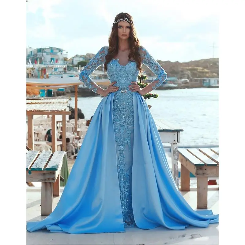 New Arrival Arabic Mermaid Prom Dresses 2021 Vestidos De Fiesta De Noche Lace Long Sleeve Evening Gowns Special Occasion Dress
New Arrival Arabic Mermaid Prom Dresses 2021 Vestidos De Fiesta De Noche Lace Long Sleeve Evening Gowns Special Occasion Dress
