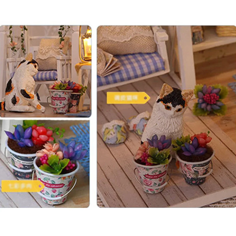 Christmas Gift Diy Miniature Wooden Doll House Furniture Kits Toys Craft Miniature Model Kit DollHouse Toys For Children
Christmas Gift Diy Miniature Wooden Doll House Furniture Kits Toys Craft Miniature Model Kit DollHouse Toys For Children