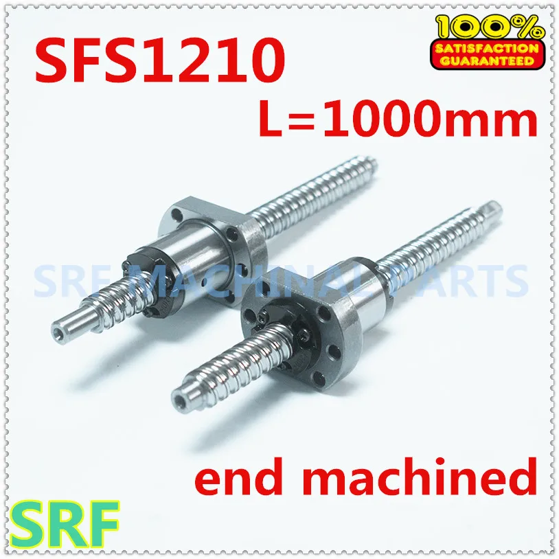Высокое качество 12 мм Диаметр SFS1210 рулонный шариковый винт L = 1000 мм C7 с SFS1210 шариковый винт шариковая гайка конец обработки для частей CNC
Высокое качество 12 мм Диаметр SFS1210 рулонный шариковый винт L = 1000 мм C7 с SFS1210 шариковый винт шариковая гайка конец обработки для частей CNC