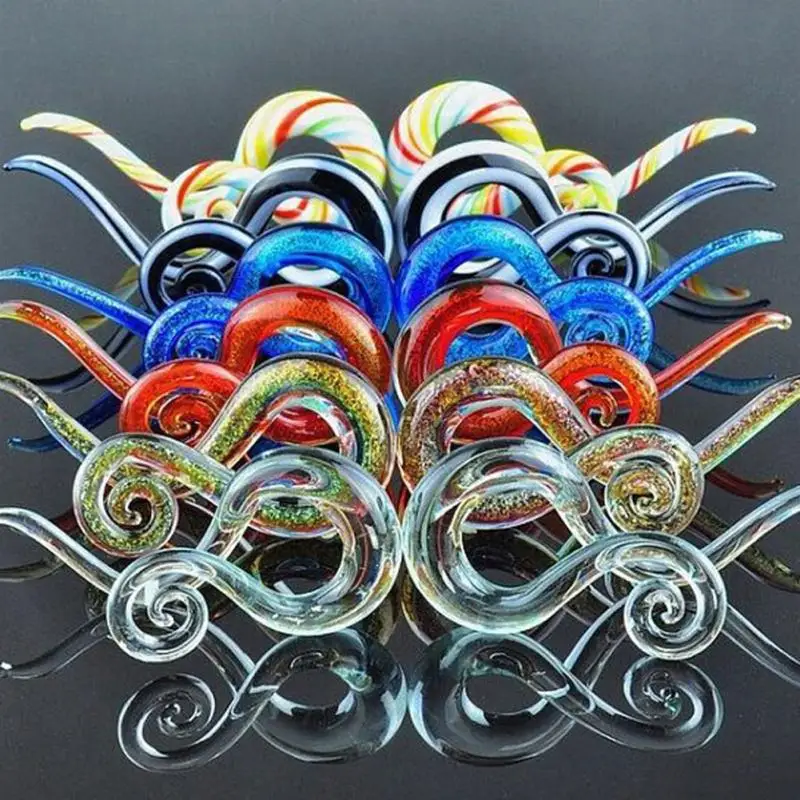 5Pairs Unisex Christmas Gift Fashion Handmade Glass Auricle Snail Shaped Cuff Earring Plug&Tunnel Jewelry
5Pairs Unisex Christmas Gift Fashion Handmade Glass Auricle Snail Shaped Cuff Earring Plug&Tunnel Jewelry