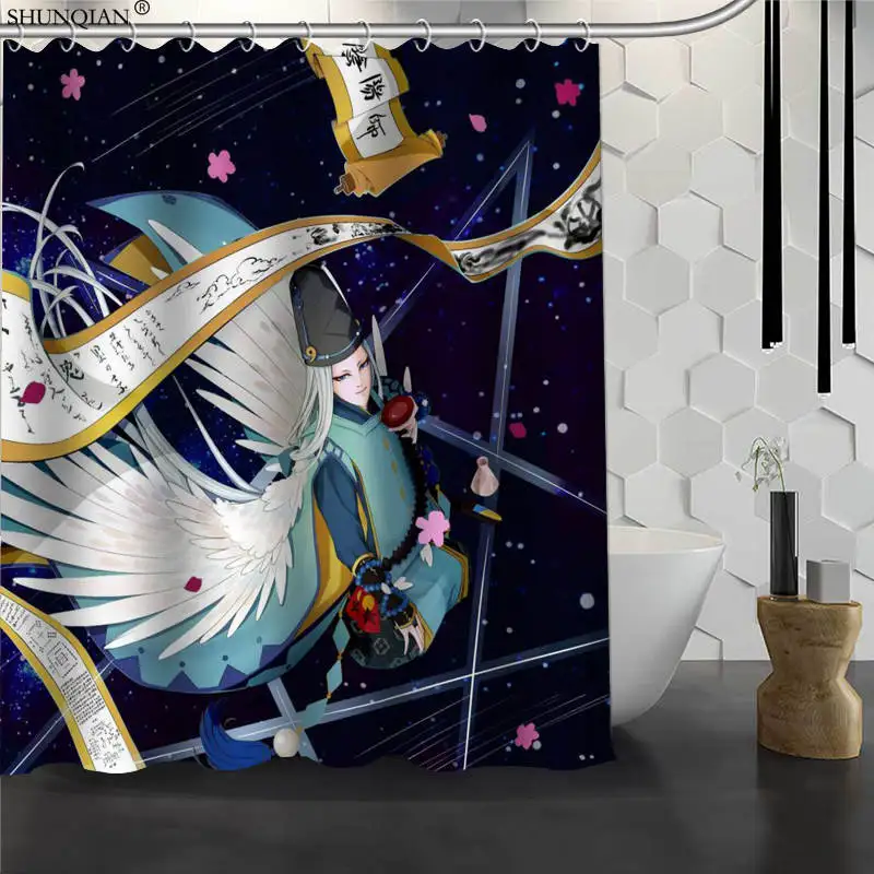 New Onmyoji Shower Curtain Waterproof Fabric Bath Curtain Polyester Fabric Bathroom Curtain 180X200cm150X180cm
New Onmyoji Shower Curtain Waterproof Fabric Bath Curtain Polyester Fabric Bathroom Curtain 180X200cm150X180cm