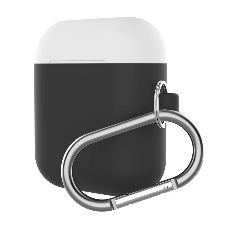 Силиконовый защитный чехол для Apple Airpods ударопрочный Bluetooth гарнитуры AirPods