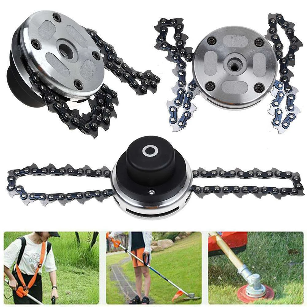 33cm Universal Head Grass Trimmer Head Lawn Garden Mower Power Sharpener Cutter with Thickened Chain of Mower
33cm Universal Head Grass Trimmer Head Lawn Garden Mower Power Sharpener Cutter with Thickened Chain of Mower