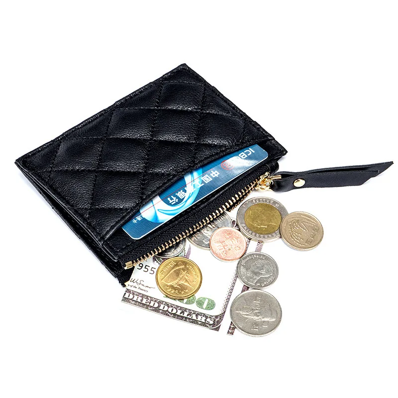 100% real Sheepskin Plaid woman's wallet card holder bags thin Ladies wallet luxury purse credit card holder leather card case
100% real Sheepskin Plaid woman's wallet card holder bags thin Ladies wallet luxury purse credit card holder leather card case