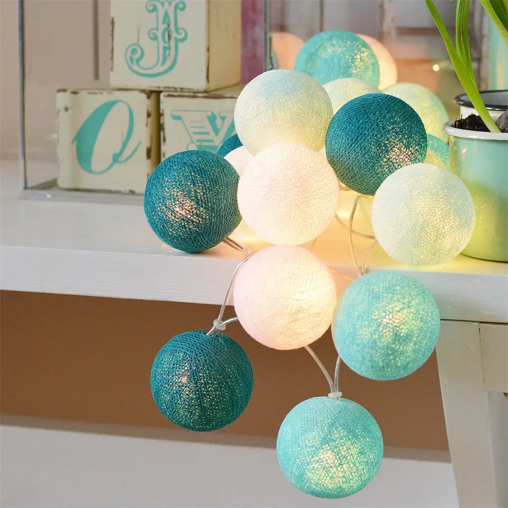 2018 Newest Hot Room Garden 20 Cotton Ball LED Light String Fairy Lamp Wedding Party Xmas Decor
2018 Newest Hot Room Garden 20 Cotton Ball LED Light String Fairy Lamp Wedding Party Xmas Decor
