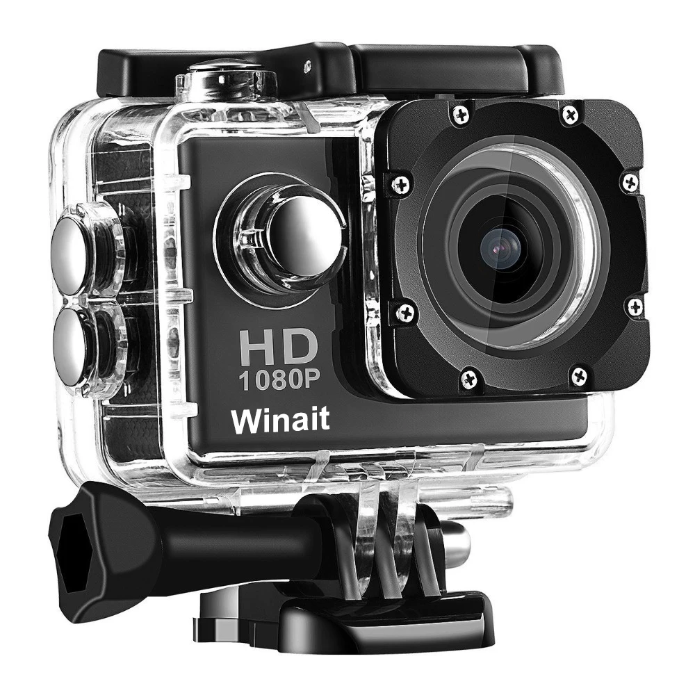 Winait Interpolation 1080p waterproof action camera with 2.0'' TFT display digital sports diving swimming video camera
Winait Interpolation 1080p waterproof action camera with 2.0'' TFT display digital sports diving swimming video camera