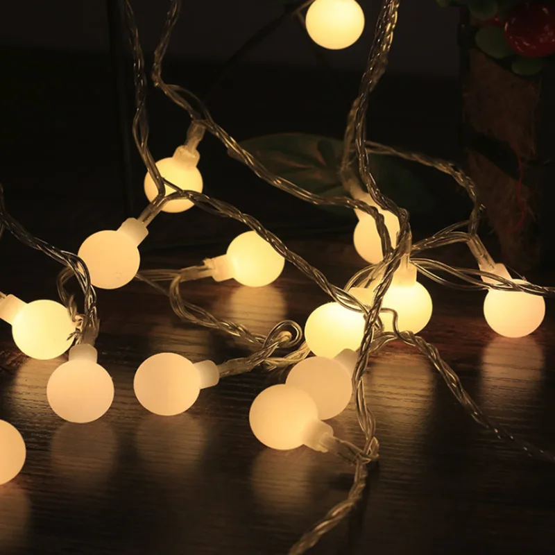 

4.5M 30LED Light String Lamp Bulb Bedroom Dormitory Wedding Christmas Trees Decor EU Plug