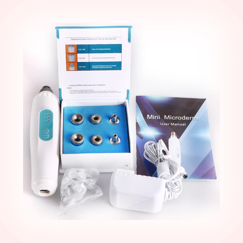 Diamond Dermabrasion Beauty Machine Vacuum Suction Remove Blackhead Pore Cleansing Massage 6 Diamond Tips Home/Spa Use Hot Sale
Diamond Dermabrasion Beauty Machine Vacuum Suction Remove Blackhead Pore Cleansing Massage 6 Diamond Tips Home/Spa Use Hot Sale
