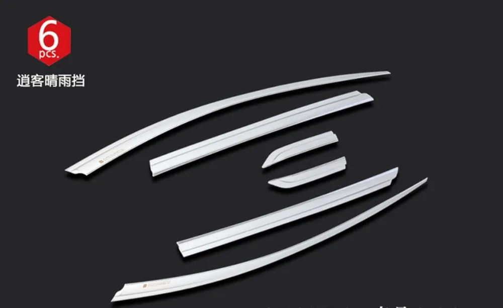 ABS Chrome plastic Window Visor Vent Shades Sun Rain Guard car accessories for Nissan Qashqai 2015 2016 2017 2018 car styling
ABS Chrome plastic Window Visor Vent Shades Sun Rain Guard car accessories for Nissan Qashqai 2015 2016 2017 2018 car styling