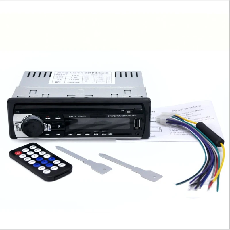 New Registered Car Radio 12V Bluetooth V2.0 Car Audio Stereo In-dash 1 Din FM Aux Input Receiver SD USB MP3 WMA Car Radio Player
New Registered Car Radio 12V Bluetooth V2.0 Car Audio Stereo In-dash 1 Din FM Aux Input Receiver SD USB MP3 WMA Car Radio Player
