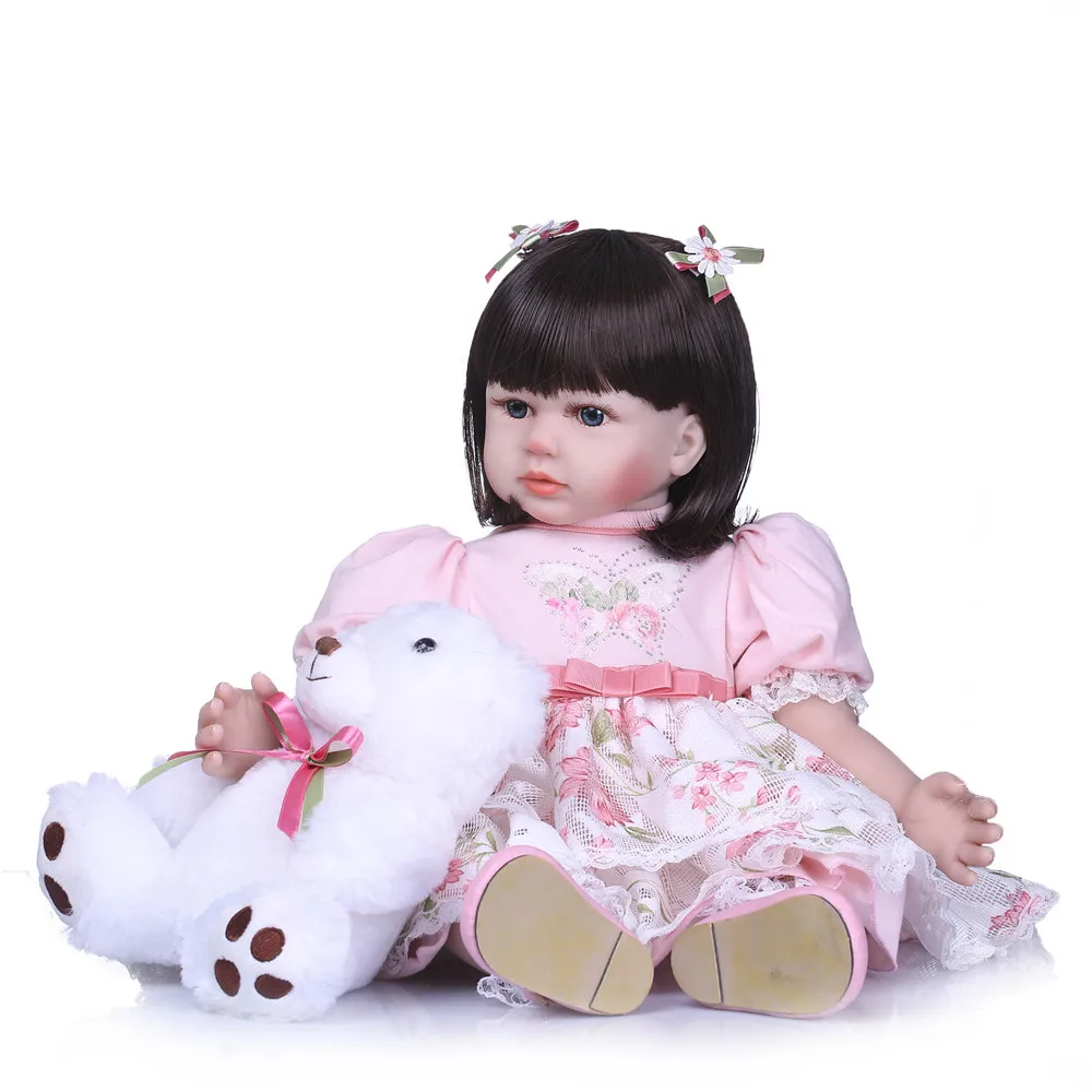 Кукла bebe reborn, с синими глазами, с медведем, плюшевая игрушка, кукла reborn, для детей, рождественский подарок, игрушки menina de silicone, 58 см
Кукла bebe reborn, с синими глазами, с медведем, плюшевая игрушка, кукла reborn, для детей, рождественский подарок, игрушки menina de silicone, 58 см