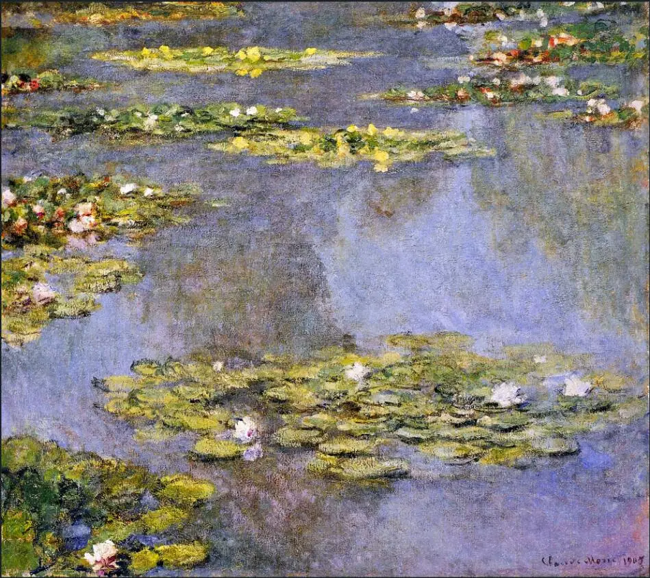 High quality Oil painting Canvas Reproductions Water Lilies (1905) By Claude Monet hand painted
High quality Oil painting Canvas Reproductions Water Lilies (1905) By Claude Monet hand painted