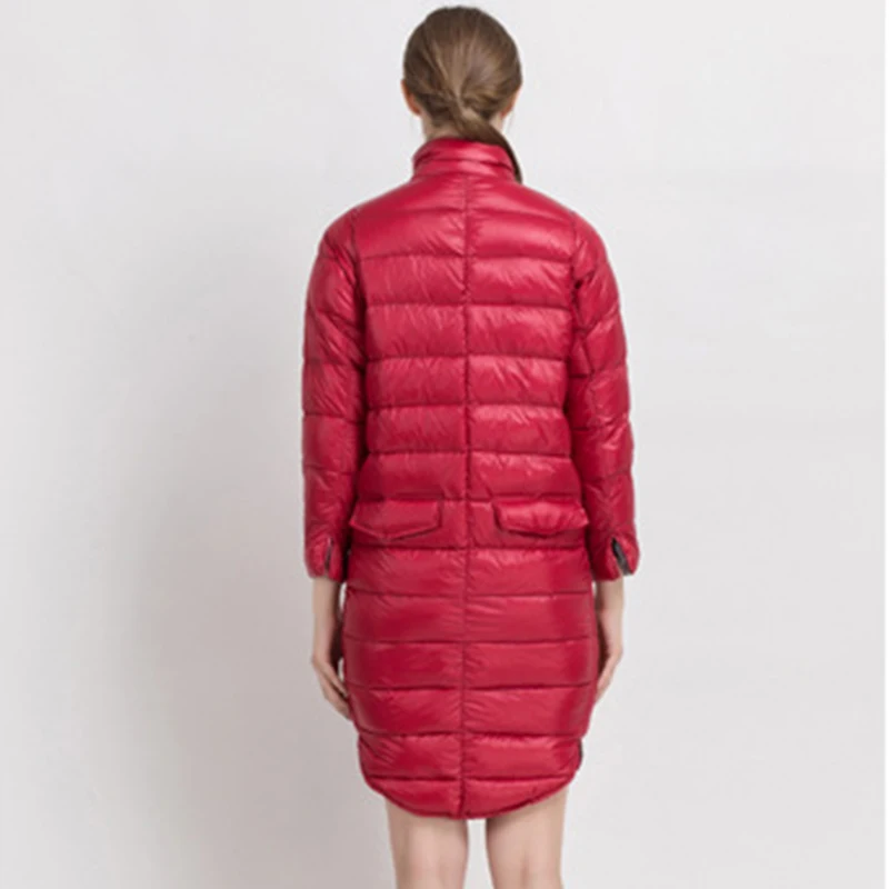 Nice Autumn Winter Women Parkas Ultra Light White Duck Down Pachwork Slim Warm Jacket Long Style Casual Female Coat Outwear
Nice Autumn Winter Women Parkas Ultra Light White Duck Down Pachwork Slim Warm Jacket Long Style Casual Female Coat Outwear
