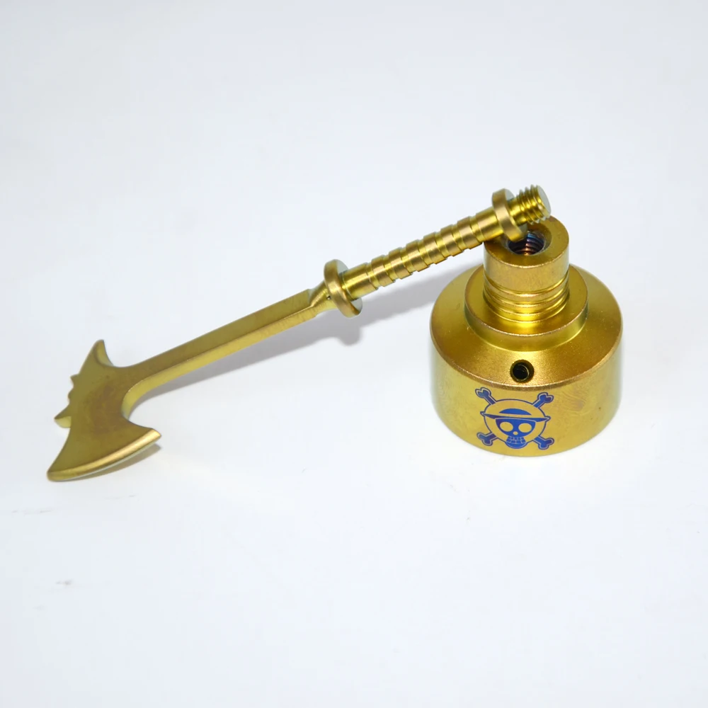 Titanium Axe Shape GR2 titanium nail Dabber Wax Carving Tools Kit Titanium gold Axe Tool
Titanium Axe Shape GR2 titanium nail Dabber Wax Carving Tools Kit Titanium gold Axe Tool