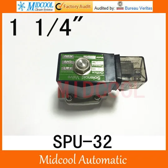 Free shipping AC110V solenoid vale SPU-32 general type stainless steel normally colsed type 2way 2position
Free shipping AC110V solenoid vale SPU-32 general type stainless steel normally colsed type 2way 2position