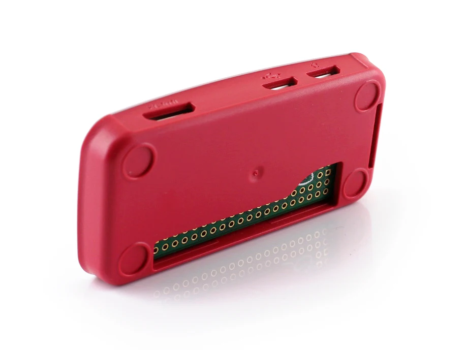 Official Raspberry Pi Zero/Zero W Case designed for both Pi Zero and Pi Zero W Comes with a short camera cable, four rubber feet
Official Raspberry Pi Zero/Zero W Case designed for both Pi Zero and Pi Zero W Comes with a short camera cable, four rubber feet