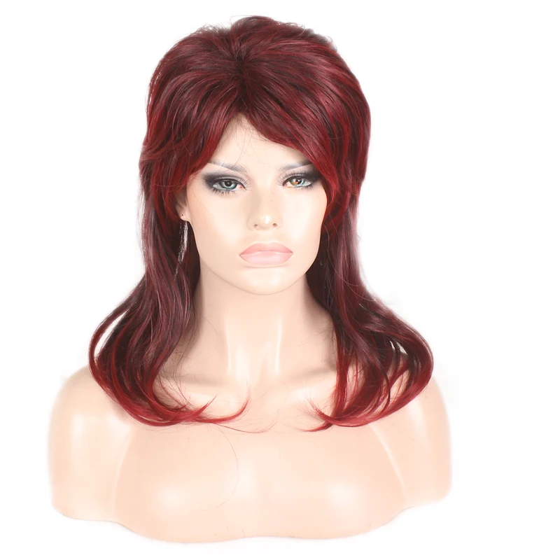 Fashion Rose Net Mix Wine Red Wig Cosplay Costume Synthetic Hair Halloween African American Wigs For Women
Fashion Rose Net Mix Wine Red Wig Cosplay Costume Synthetic Hair Halloween African American Wigs For Women