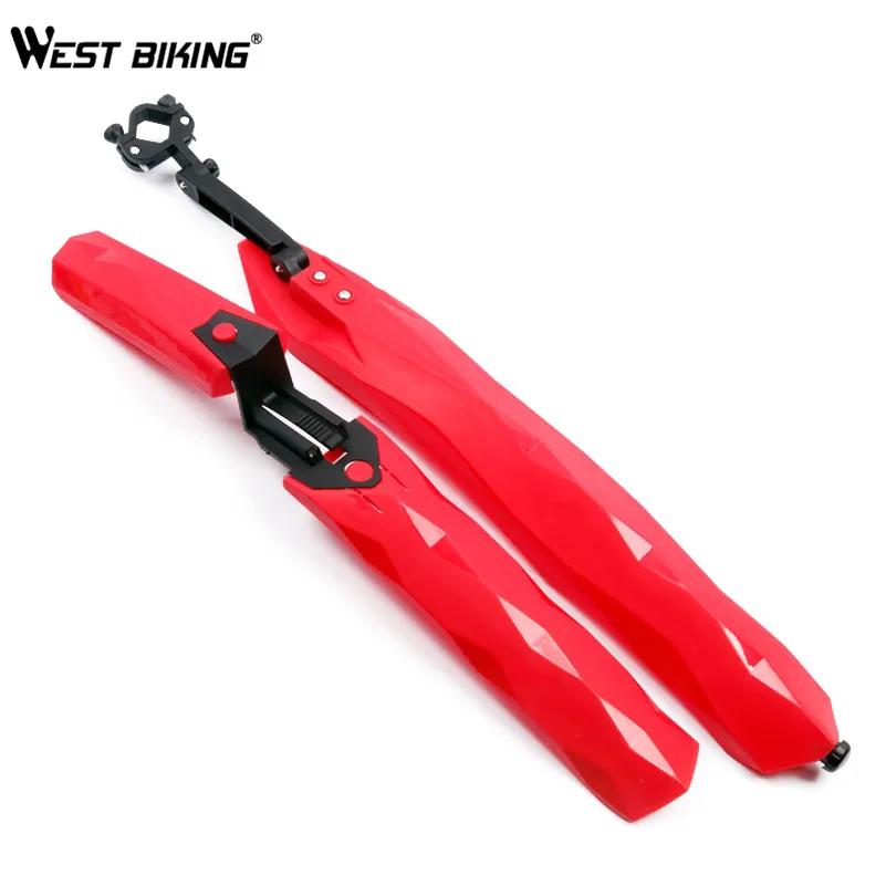 WEST BIKING New Lights LED Front Rear Bicycle Fender MTB Road Bike 26 Inch Cycling Quick Release Fender Bike Accessory
WEST BIKING New Lights LED Front Rear Bicycle Fender MTB Road Bike 26 Inch Cycling Quick Release Fender Bike Accessory