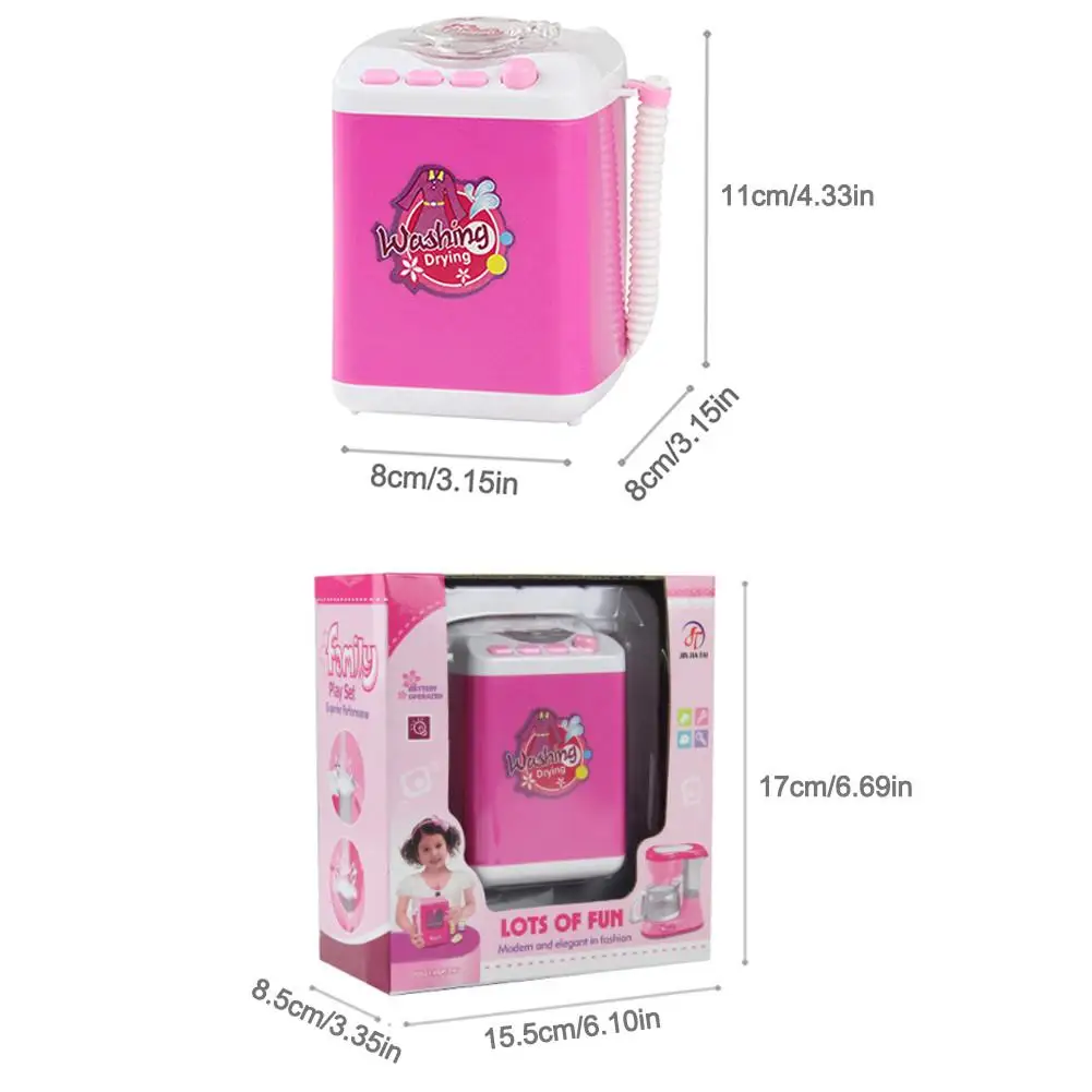 Mini Educational Simulation Washing Machine Toys Kids Play House Pretend Toy for Children Furniture Toy Children's Day Gift
Mini Educational Simulation Washing Machine Toys Kids Play House Pretend Toy for Children Furniture Toy Children's Day Gift
