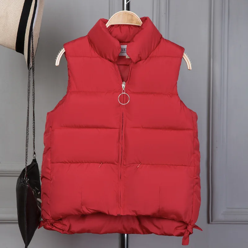 2018 And New Pattern Length Front And Rear Stand Lead Cotton Vest Woman Fund Down Sleeveless Clothes Vest Loose Coat Tide30
2018 And New Pattern Length Front And Rear Stand Lead Cotton Vest Woman Fund Down Sleeveless Clothes Vest Loose Coat Tide30