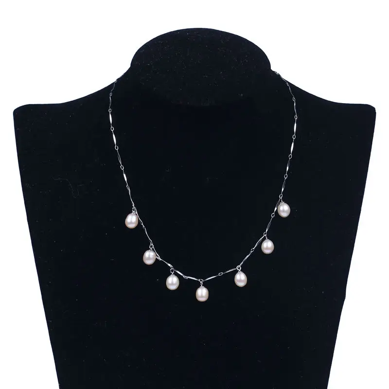100% Real Freshwater High Quality 925 Jewelry Fine Silver 2 Colors 7mm Choker Necklace
100% Real Freshwater High Quality 925 Jewelry Fine Silver 2 Colors 7mm Choker Necklace