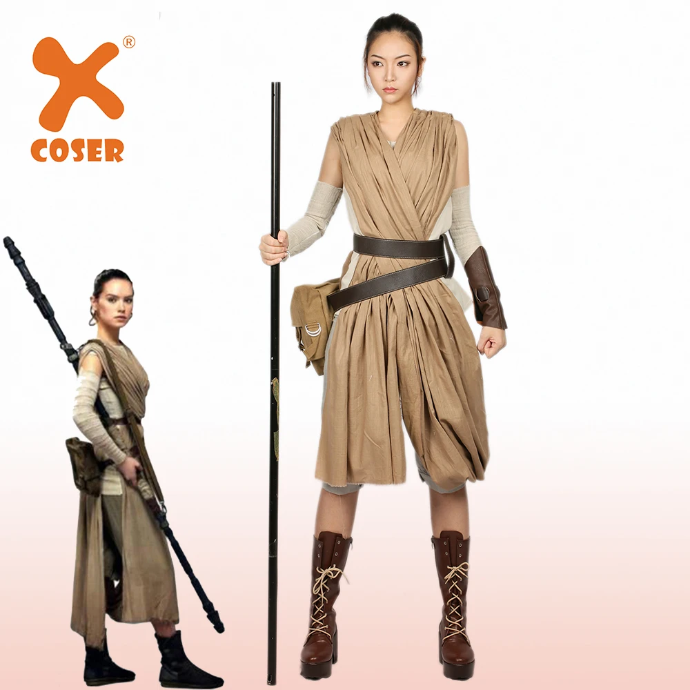 Костюм для косплея XCOSER 7 "Пробуждение силы Рей" полный комплект женские