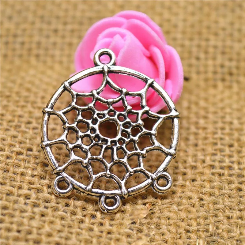 Plating Ancient Charms Pendants 50pcs Dreamcatcher Charm Pendant DIY Charms Jewelry DIY Pendants Findings 34X29mm
Plating Ancient Charms Pendants 50pcs Dreamcatcher Charm Pendant DIY Charms Jewelry DIY Pendants Findings 34X29mm