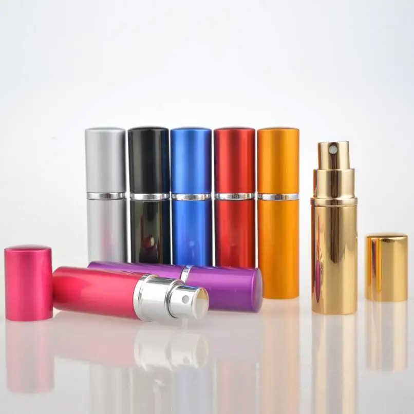 10ML Mini Portable Aluminum Spray Bottle Empty Refillable Perfume Atomizer Spray Vial For Travel
10ML Mini Portable Aluminum Spray Bottle Empty Refillable Perfume Atomizer Spray Vial For Travel