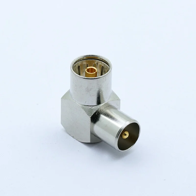 50pcs Gold Plated,DVB-T TV PAL Female to Male, Right Angle, RF Adapter Connector, Elbow TV male to female Connector
50pcs Gold Plated,DVB-T TV PAL Female to Male, Right Angle, RF Adapter Connector, Elbow TV male to female Connector