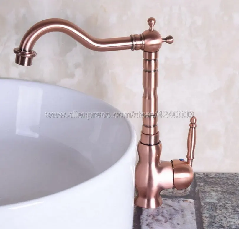 Antique Red Copper Deck mounted kitchen faucet Bathroom basin faucet sink Faucet Mixer Tap Knf134
Antique Red Copper Deck mounted kitchen faucet Bathroom basin faucet sink Faucet Mixer Tap Knf134