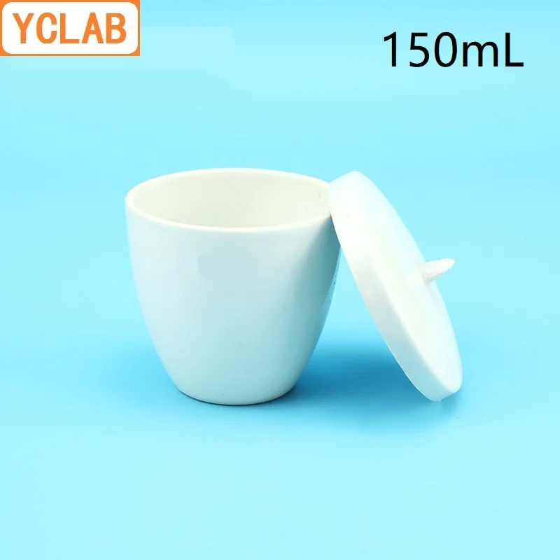 YCLAB 150mL Ceramic Crucible Medium Wall with Lid Pottery Porcelain Crockery Earthen Laboratory Chemistry Equipment
YCLAB 150mL Ceramic Crucible Medium Wall with Lid Pottery Porcelain Crockery Earthen Laboratory Chemistry Equipment