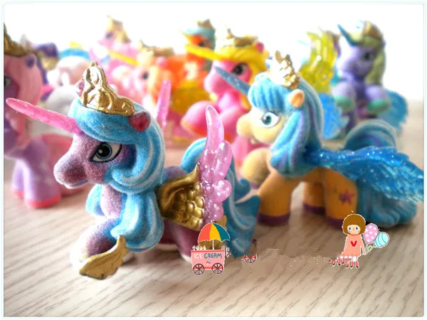 O для U 5/10 шт./лот Filly звезды крылья серии Мой Маленький Пони Куклы Коллекционные