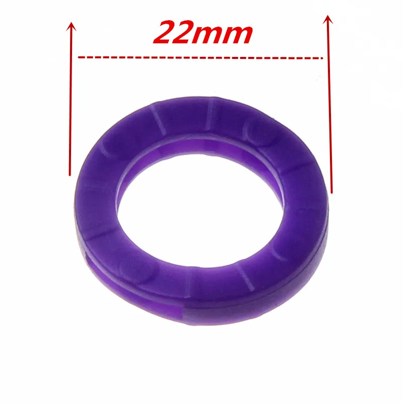 32 шт. резиновые колпачки для ключей круглые кольца разных цветов фурнитура