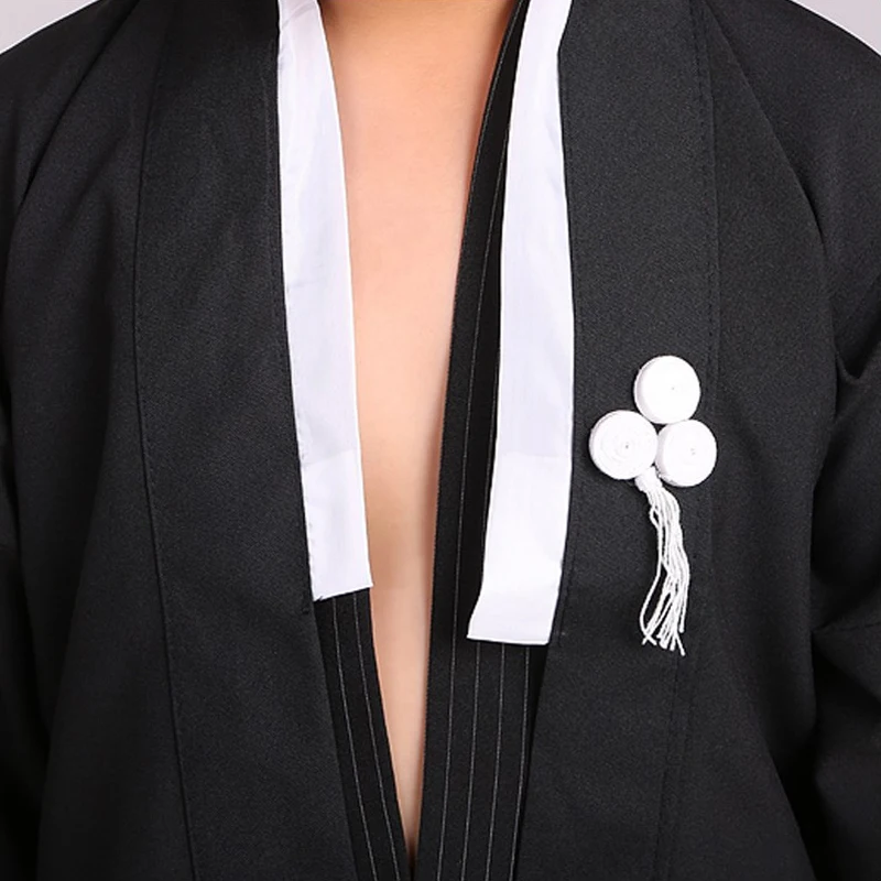 Black Japanese Boys Kimono Child Warrior Traditional Swordmen Yukata Kid Stage Performance Clothing Cosplay Costume NK029
Black Japanese Boys Kimono Child Warrior Traditional Swordmen Yukata Kid Stage Performance Clothing Cosplay Costume NK029