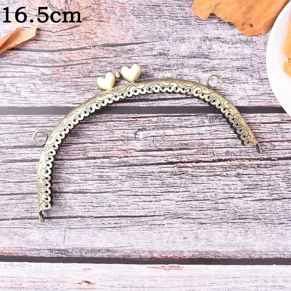 DIY Purse Handbag Handle Coin Bag Metal Kiss Clasp Lock Frame Handle Arch
DIY Purse Handbag Handle Coin Bag Metal Kiss Clasp Lock Frame Handle Arch