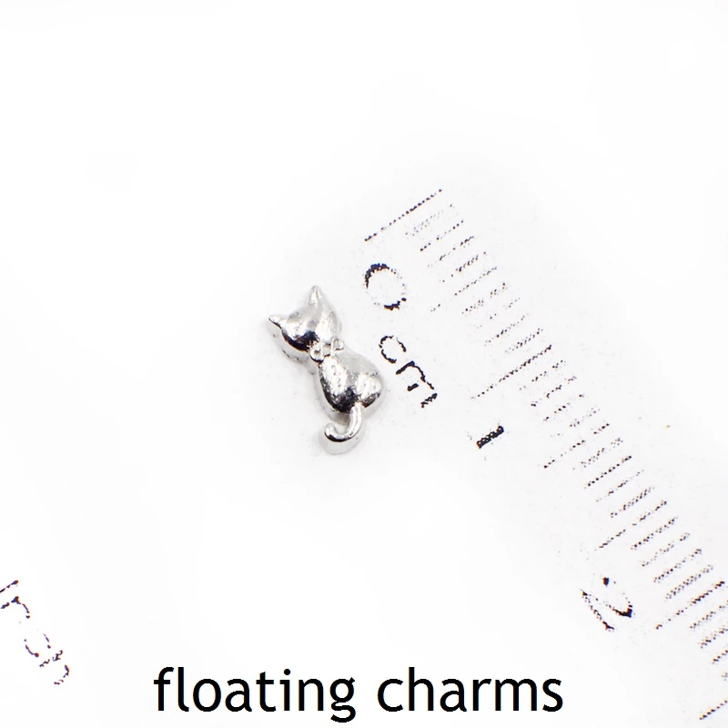 50PCS Alloy Silver Cute Cat Back Floating Locket Charms Fit Glass Locket DIY Handmade Jewelry Accessories
50PCS Alloy Silver Cute Cat Back Floating Locket Charms Fit Glass Locket DIY Handmade Jewelry Accessories