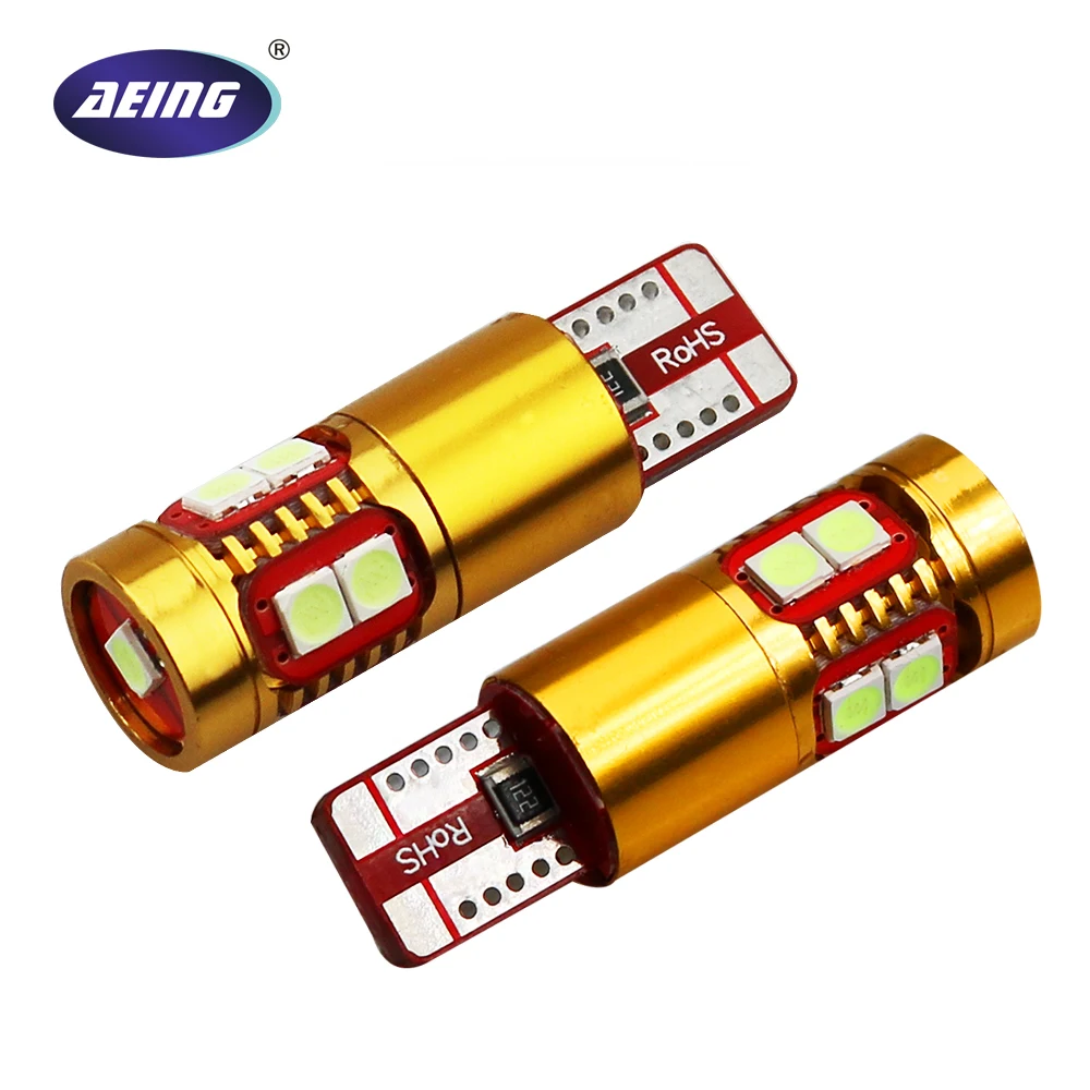 AEING 2*T10 W5W LED Bulb Canbus Error Free 194 168 No Error Led Wedge Parking Lights DRL lamp Bulbs For BMW/Benz/Ford/Opel/Seat
AEING 2*T10 W5W LED Bulb Canbus Error Free 194 168 No Error Led Wedge Parking Lights DRL lamp Bulbs For BMW/Benz/Ford/Opel/Seat