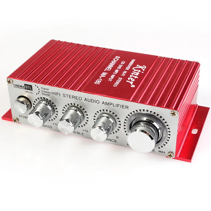 KYYSLB 2020 DC12V 20W X 2CH MA-180 mini-car and motorcycle home bedside computer small amp amplifier
KYYSLB 2020 DC12V 20W X 2CH MA-180 mini-car and motorcycle home bedside computer small amp amplifier