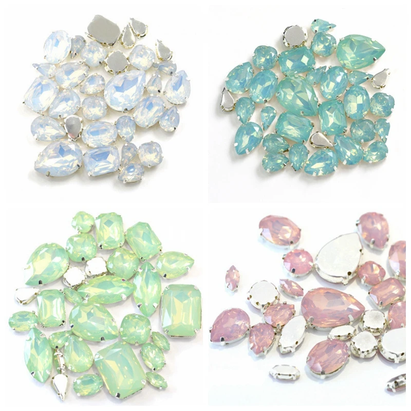 Mixed Size Resin Opal Crystal Flatback Sew On Rhinestones Sliver Base Handicrafts Diy Accessories High Quality Wholesale 150pcs
Mixed Size Resin Opal Crystal Flatback Sew On Rhinestones Sliver Base Handicrafts Diy Accessories High Quality Wholesale 150pcs