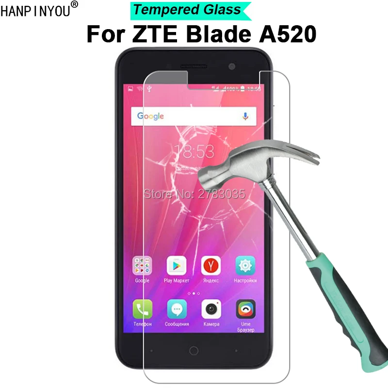 For ZTE Blade A520 A 520 BA520 5.0" New 9H Hardness 2.5D Ultra-thin Toughened Tempered Glass Film Screen Protector Protect Guard
For ZTE Blade A520 A 520 BA520 5.0" New 9H Hardness 2.5D Ultra-thin Toughened Tempered Glass Film Screen Protector Protect Guard