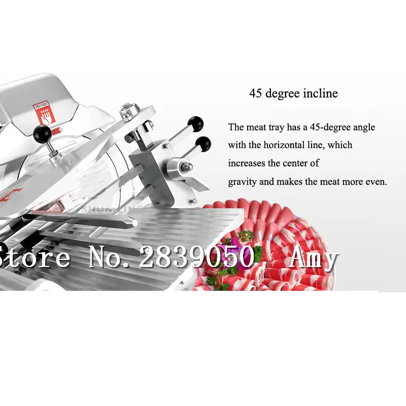 Full automatic meat slicer 300mm blade mini electric meat cutting machine slicer with 0~15mm cutting thickness
Full automatic meat slicer 300mm blade mini electric meat cutting machine slicer with 0~15mm cutting thickness